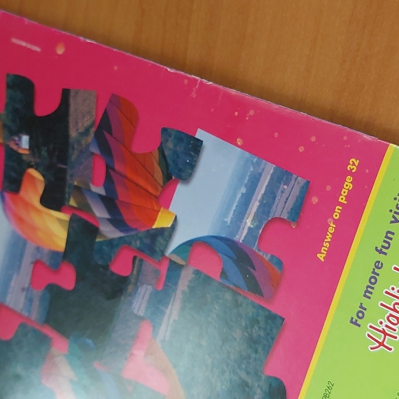 Highlights Puzzle Buzz. Children's puzzle book. stickers included. Like new! - Picture 10 of 11